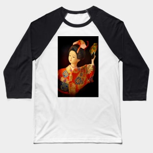 Little Geisha Doll Baseball T-Shirt